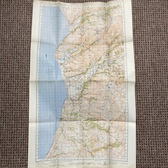BARMOUTH & ABERYSTWYTH Second War Revision Sheet 68 – 1940 OS Map WWII Vintage