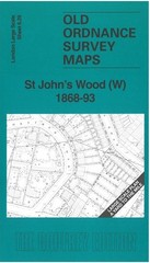 St John’s Wood (West) or (East) 1868-93 London Large Scale Sheet 6.29 or 6.30