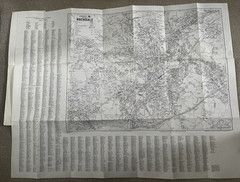 A to Z Street Plan of Rochdale (Folding map) Edition 6, 1989