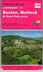 Buxton, Matlock and Dove Dale Area: Shee… by Ordnance Survey Sheet map, folded