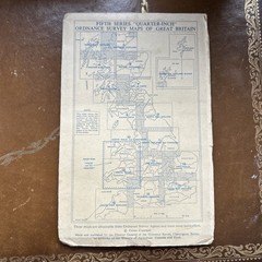 EASTERN HIGHLANDS 1962 Ordnance Survey Quarter Inch Map Sheet 5 colour map