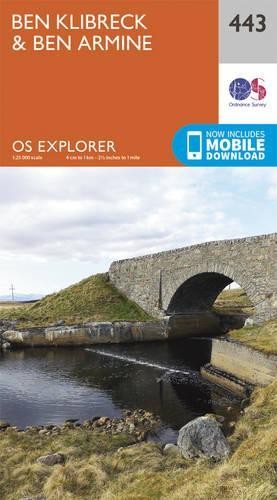 Ben Kilbreck and Ben Armine (Map) OS Explorer Map (UK IMPORT)
