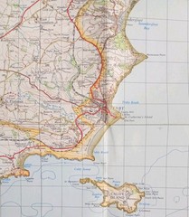 Ordnance Survey One-Inch Map, Sheet 152: Carmarthen & Tenby (1966).