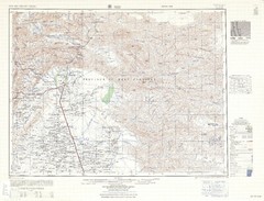 US AMS Series U502 PAKISTAN TOPO MAPS full color original 1:250,000