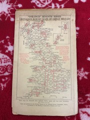 Ordnance Survey vintage , rambling walking Map , Rare, STRATHPEFFER