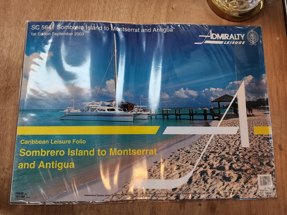 Admiralty Leisure Folio SC 5641 Sombrero Island to Montserrat and Antigua