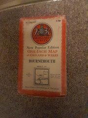 O S NEW POPULAR EDITION ONE-INCH SHEET 179 cir1947 BOURNMOUTH