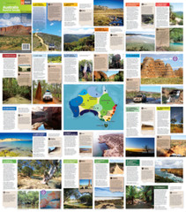 Hema Australia ROAD & TERRAIN Map 2ND EDITION CAMPING TOURING 4WD TRAILS Maps