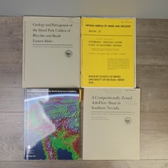 Lot 28 USGS Geology Volcanology Guidebooks Maps Reports GUC