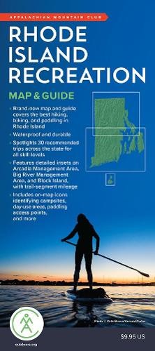 Appalachian Mountain Club Books Rhode Island Recreation Map & Guide (Map)