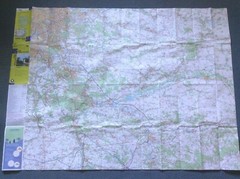 IGN Map No. 119 – EVRY MELUN / PROVINS – With Free Post
