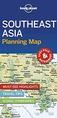 LONELY PLANET SOUTHEAST ASIA PLANNING MAP (PLANNING MAPS) **BRAND NEW**