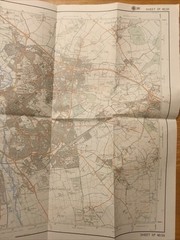1981 Ordnance Survey Pathfinder Map SP 40/50 Oxford (incl Horspath And Cumnor )
