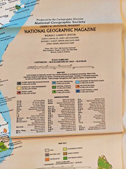AMERICAS FEDERAL LANDS National Geographic September 1982 Educational Map Poster