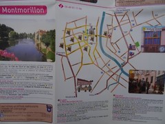 6 Historic Towns in VIENNE, FRANCE. Maps.Poitiers,Chauvigny,Loudun,Chatellerault