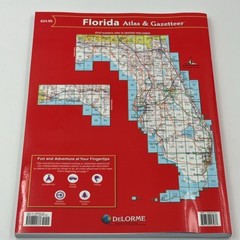 Florida Atlas & Gazetteer Delorme Detailed Topographic Maps 2019 Twelfth Edition