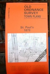 MAP OF St Paul’s 1873 London Large Scale Sheet 7.63 NEW 9780850541878