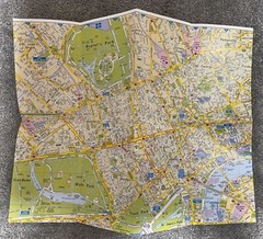 Map of London by Bensons MapGuides – Sheet Map (folded)
