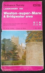 Ordnance Survey Set Of Seven Maps