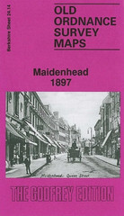 MAP OF Maidenhead 1897 Berkshire Sheet 24.14 by Edward Sammes NEW 9780850546590