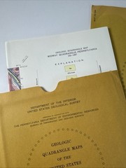 USGS SW PENNSYLVANIA Geologic Quadrangle Maps 2 in Envelopes – Vtg Geology