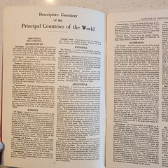 1932 International Atlas & Gazetteer of the World by C. S. Hammond & Co w/ Maps