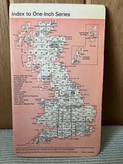 Ordnance Survey One Inch Map – Derby & Leicester. Sheet 121 VGC. 1962.