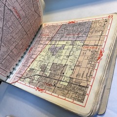 Thomas Bros Los Angeles & Orange Counties Street Atlas Map Book #H