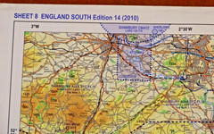 Civil Aviation Authority Map – Sheet 8 – England South 2010 – Scale 1:250000