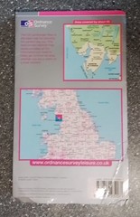 OS Ordanance Survey Landranger Maps No 89 ,90, 96 & 97.