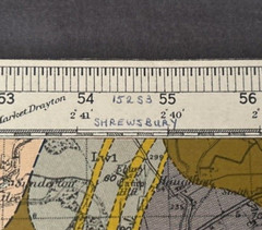 Geological Survey of Great Britain: Shrewsbury Sheet 152 (sheet cut)