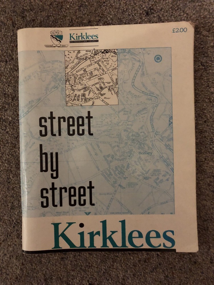 Kirklees Street by Street Maps, 1990.