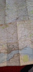 Ordnance Survey, OS, One Inch Paper Map, 1959 Forfar, no. 50.