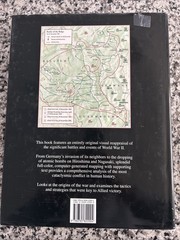 Historical Atlas of World War II by Alexander Swanston -2008 & Hardback w/DC