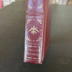 Vintage 1977 World Atlas Hammond Leather Bound Classics Edition Book Reference