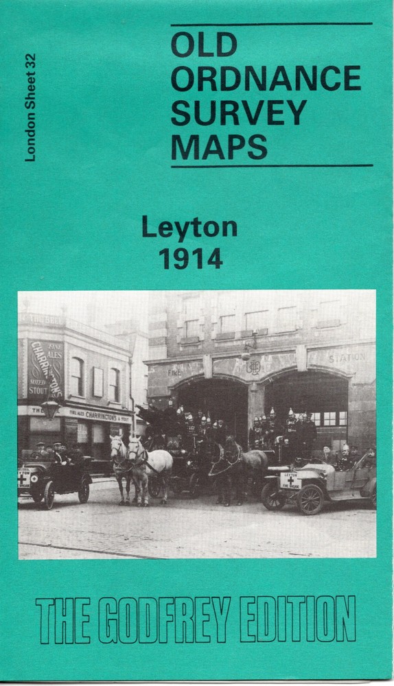 OLD ORDNANCE SURVEY MAPS Leyton 1914 (THE GODFREY EDITION) London Sheet 32