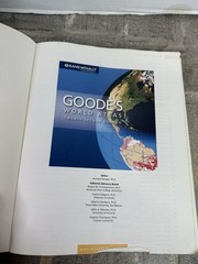 Goode’s World Atlas by Rand McNally Staff (2009, Trade Paperback)