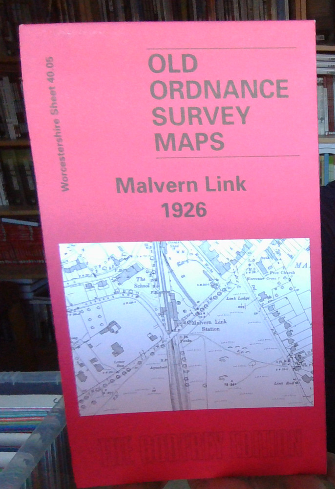 MAP OF Malvern Link 1926: Worcestershire Sheet 40.05 by Alan Godfrey NEW