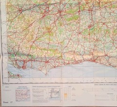 Ordnance Survey Quarter-Inch Map, Sheet 17: South East England (1974).