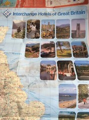Vintage Map and Guide – Interchangeable Hotels – British Transport Hotels – 1976