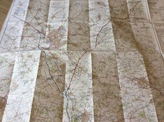 1997 Ordnance Survey Landranger Map 154 Cambridge & Newmarket inc Saffron Walden
