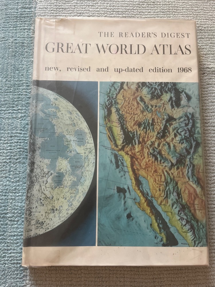 The Readers Digest Great World Atlas Second Edition, Second Revise August 1969