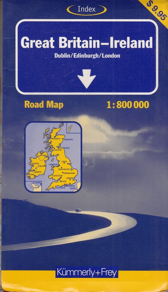 Great Britain k&f (International Road Map) – Hallwag Kummerly & Frey AG – Goo…