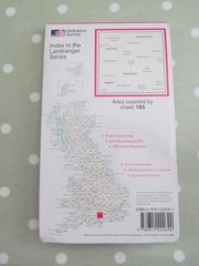 OS LANDRANGER MAP 185 WINCHESTER & BASINGSTOKE ORDNANCE SURVEY