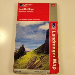 2002 Ordnance Survey Landranger Map 23 North Skye (incl Dunvegan And Portree )