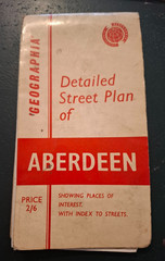 Geographia Vintage 1960s Aberdeen Street Plan