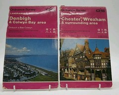 Job Lot Maps -Wales & Borders, X13 Mainly OS 1:50000 & Street Maps Various dates