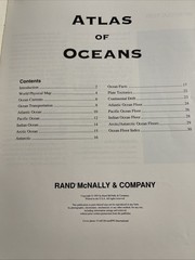 Rand McNally Illustrated World Atlas of Oceans Newsweek Vintage 1993