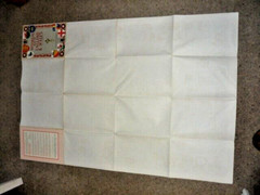 Historical MAP of ENGLAND & WALES Cloth Backed