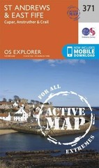 St Andrews and East Fife (Map) OS Explorer Active Map